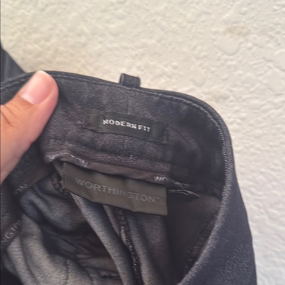 Women’s Dark Navy Dress Trousers - Picture 3 of 4